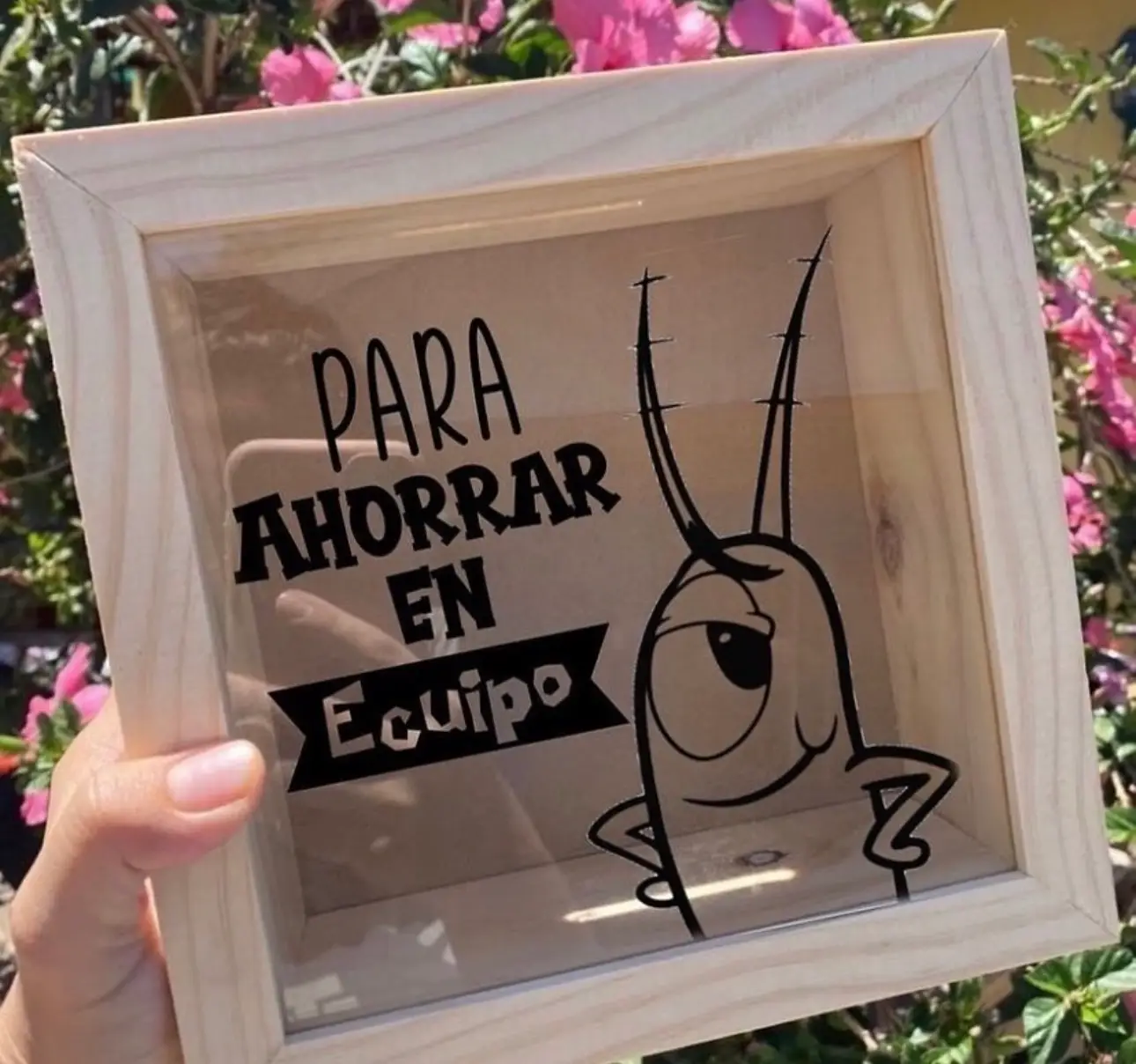 Alcancía “Para ahorrar en ecuipo”
