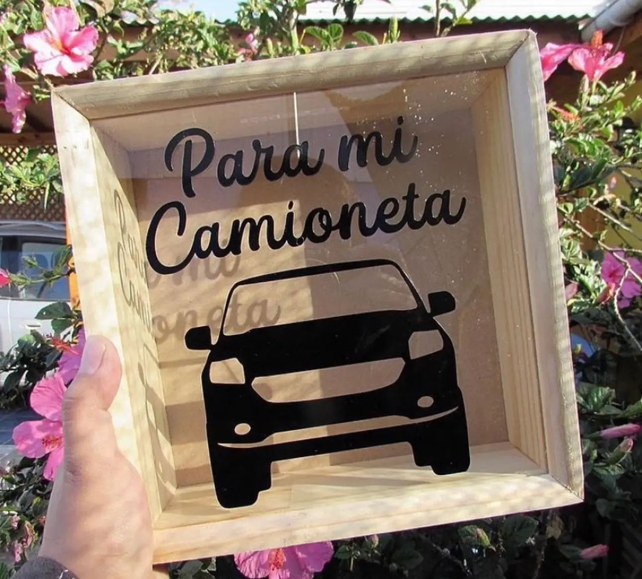 Alcancía “Para mi camioneta”