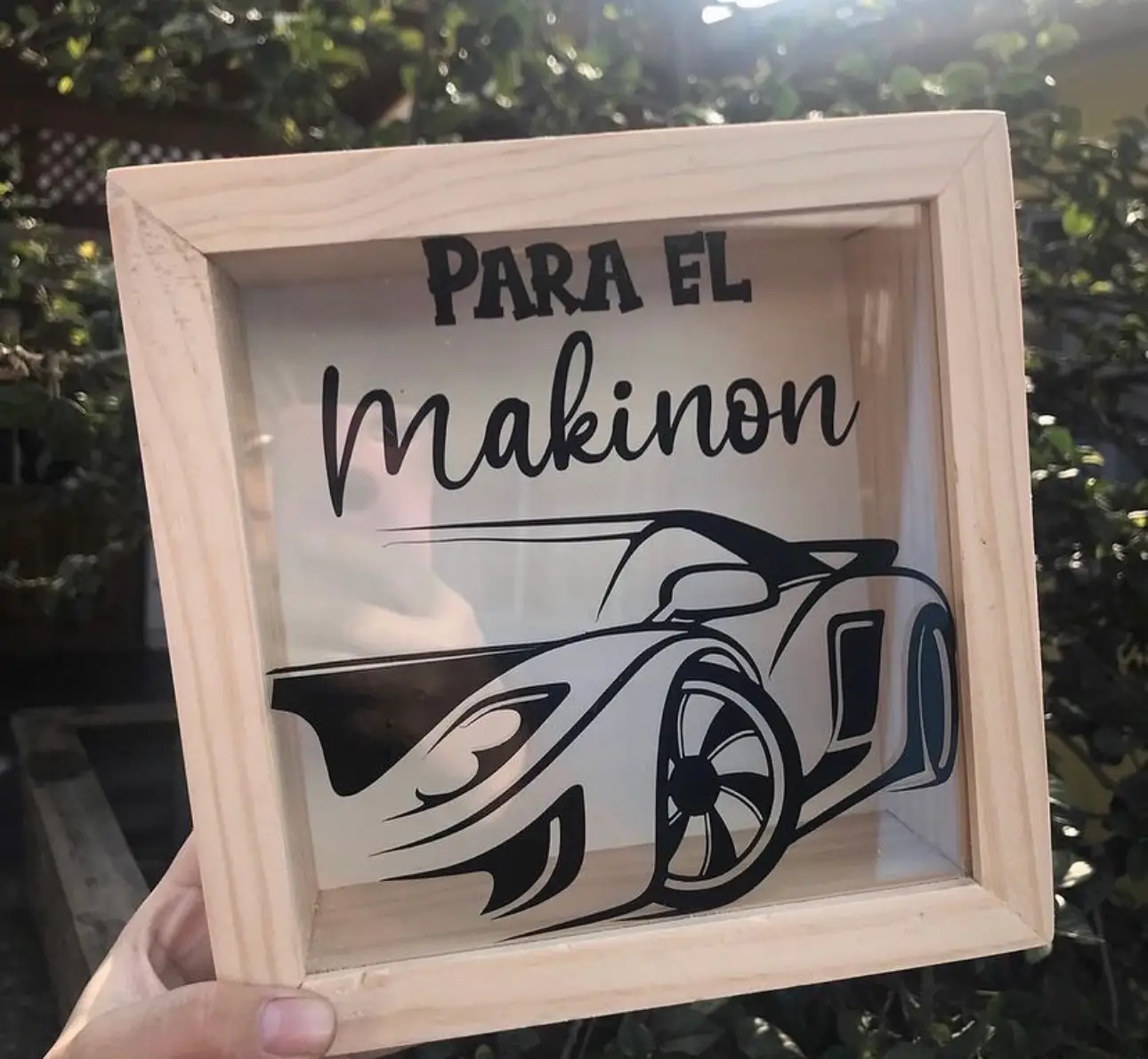 Alcancía “Para el makinon”