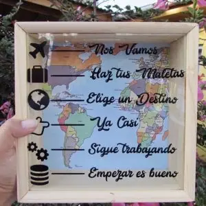 Alcancía “Metas viaje”