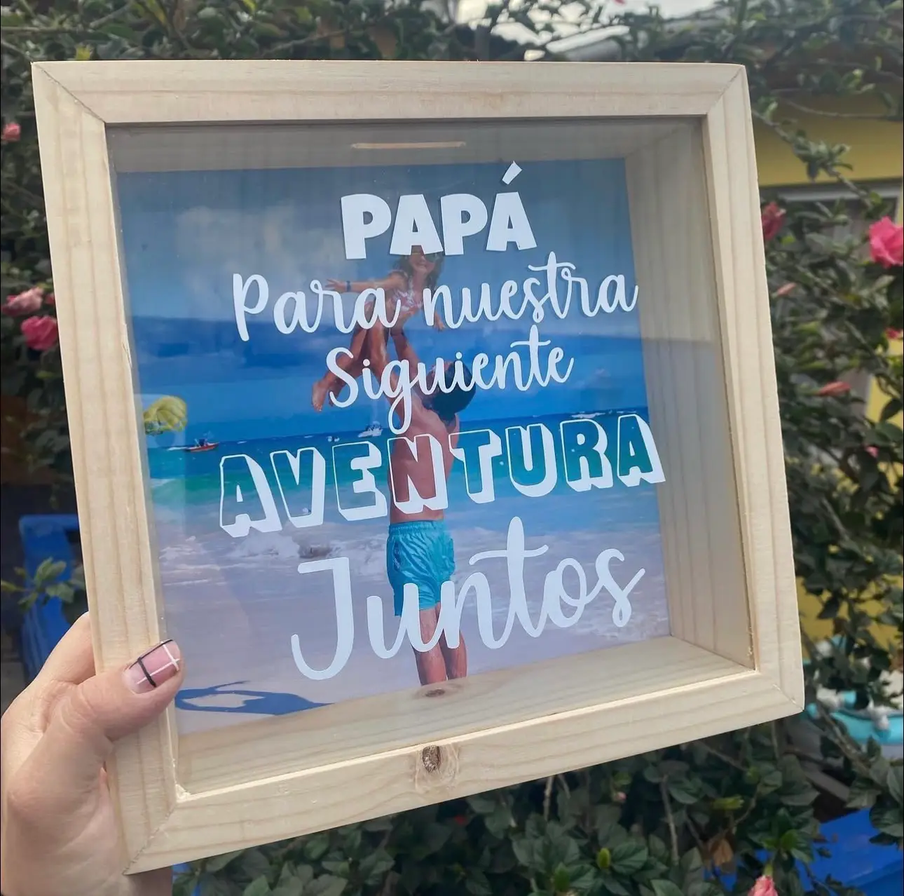 Alcancía “para nuestra siguiente aventura”
