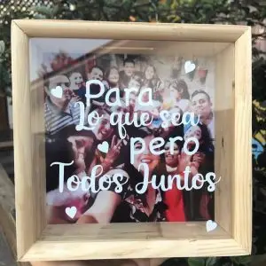 Alcancía “para lo que sea pero todos juntos”